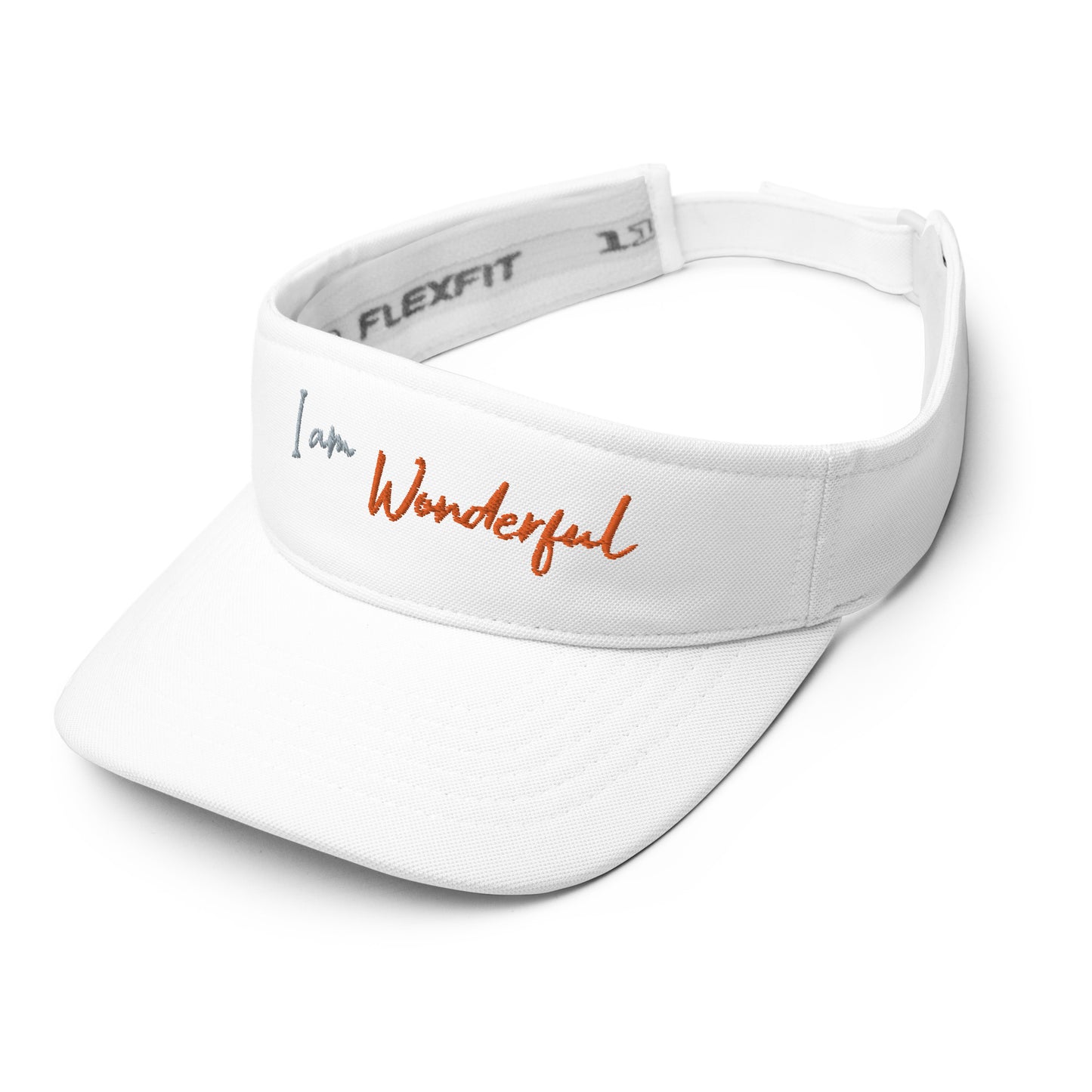 Exclusive Visor "I am Wonderful" Motivational Visor