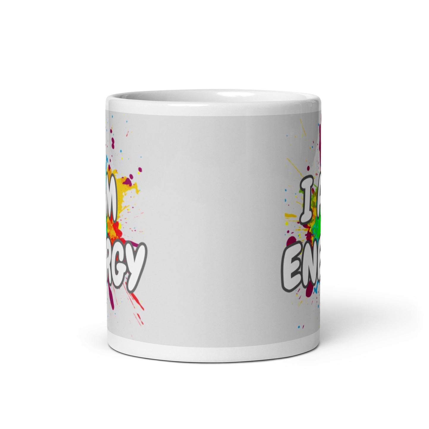 Motivational  Mug " I AM ENERGY"  Inspiring Law of Affirmation Coffee Mug