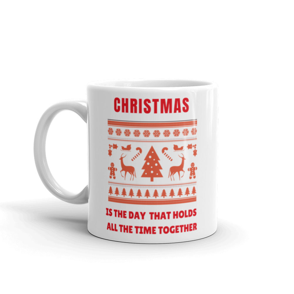 Christmas Gift Mug "Time Together" Creative holiday Season Gift Mug