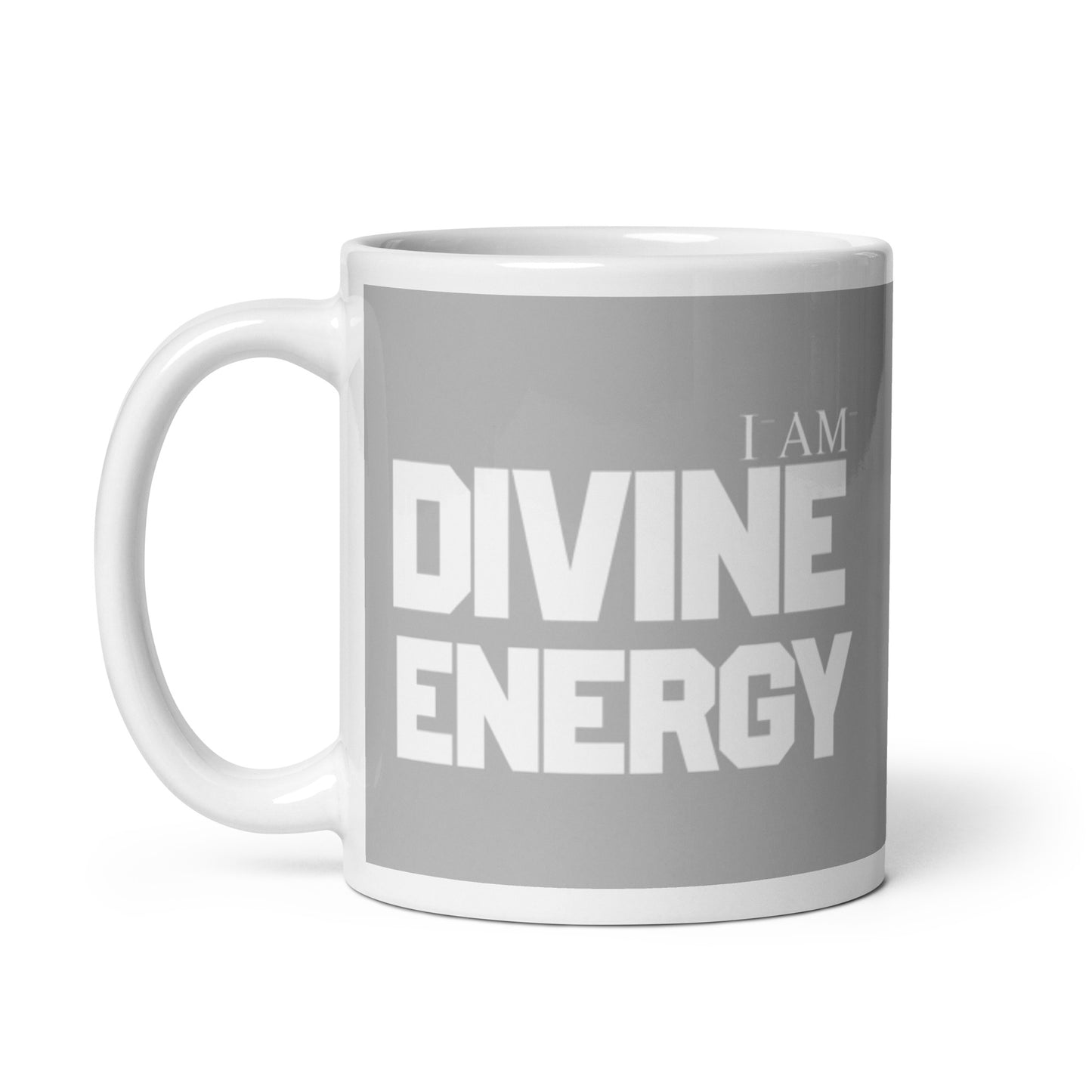 Motivational  Mug " I AM DIVINE ENERGY"  Inspiring Law of Affirmation Coffee Mug