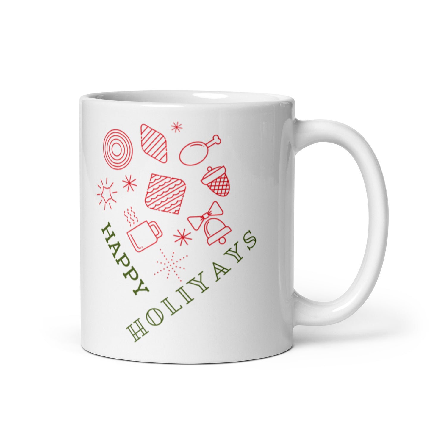 Holiday Season Gift Mug "Happy Holiyays" best Christmas Gift Mug for Him & Her