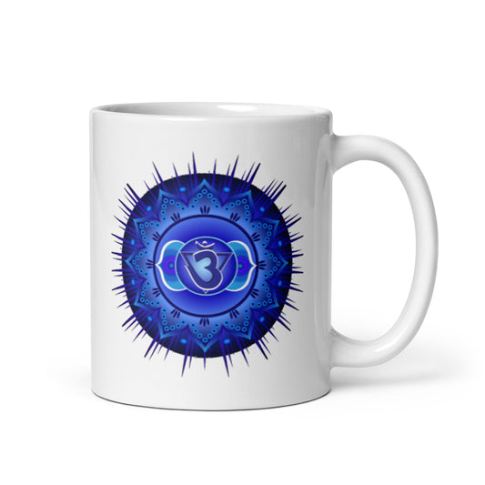 Chakra Mug "OM CHAKRA"  Healing Spiritual Coffee Mug