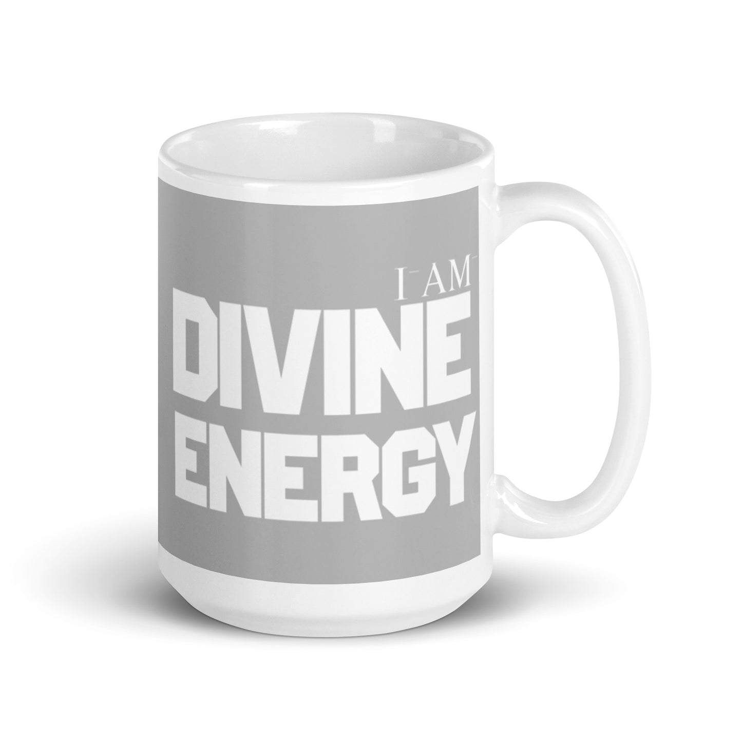 Motivational  Mug " I AM DIVINE ENERGY"  Inspiring Law of Affirmation Coffee Mug