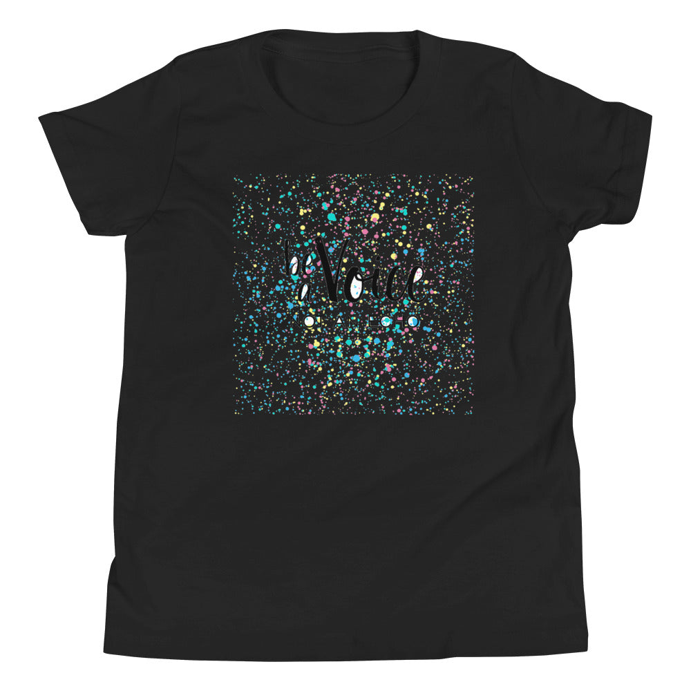 Youth T-Shirt "Be A voice Not an Echo" Motivational & Inspiring Youth Short Sleeve Unisex T-Shirt